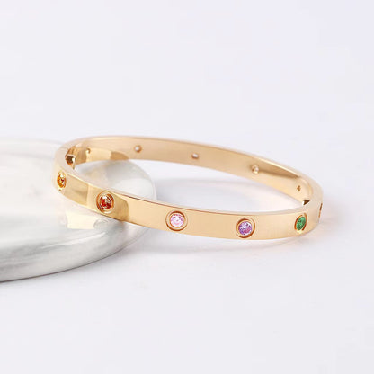 [Moco ]2026 RAINBOW LOVE BRACELET 6.1MM  10 DIAMONDS