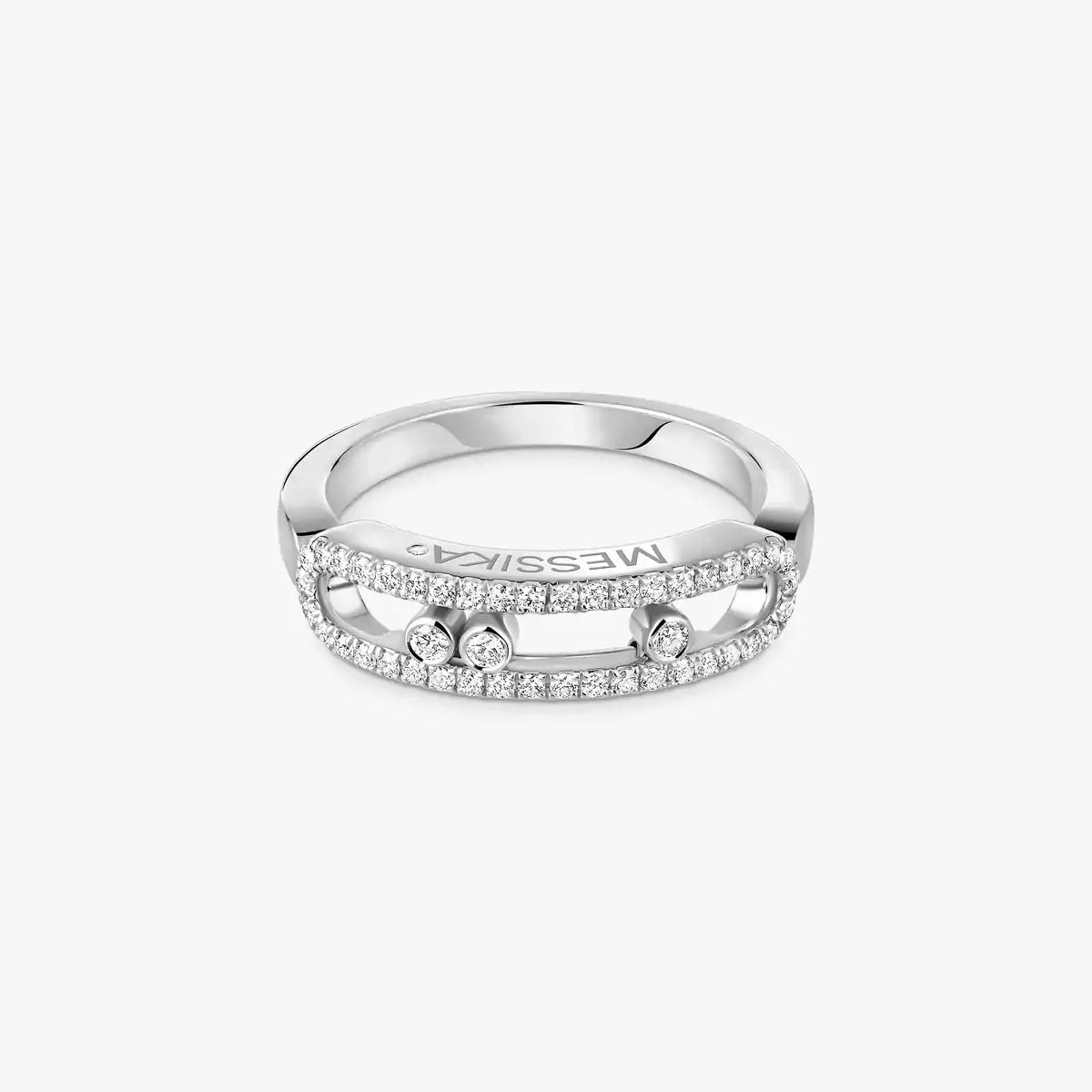 [ Moco ] Baby Move Gold Diamond Pave_ Ring