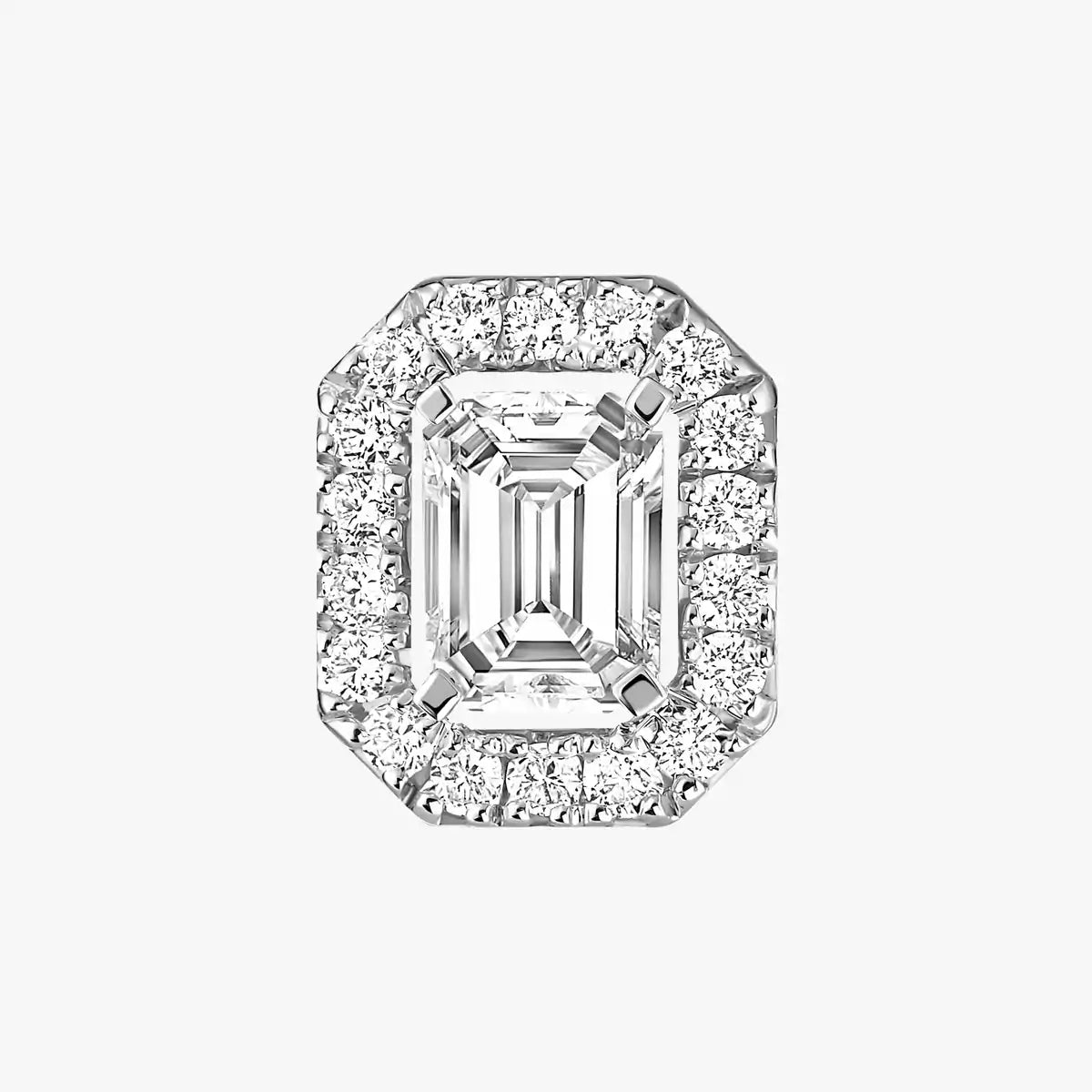 [ Moco ]Diamond Earrings 0,10ct My Twin 1+2