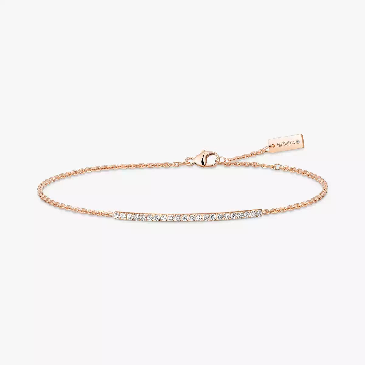 [ Moco ]Diamond Thin Bangle 0.15ct My Twin Toi & Moi