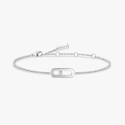 [ Moco ]Move Uno Diamond Bracelet