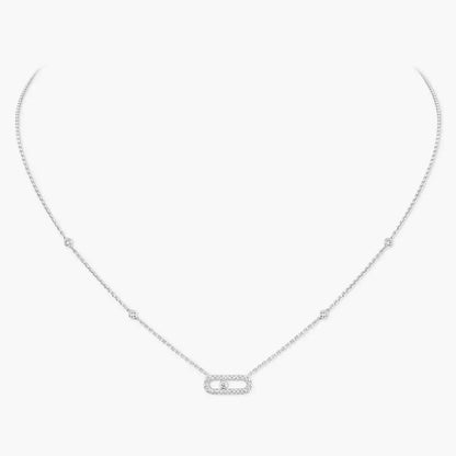 [ Moco ]Diamond Necklace Move Uno